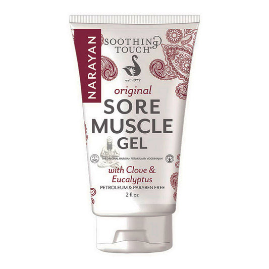 Soothing Touch Narayan Sore Muscle Balm Gel with Clove & Eucalyptus, 2 Oz