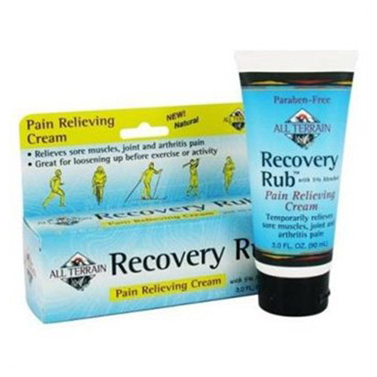 All Terrain Recovery Rub Pain Relieving Cream - 3 Oz