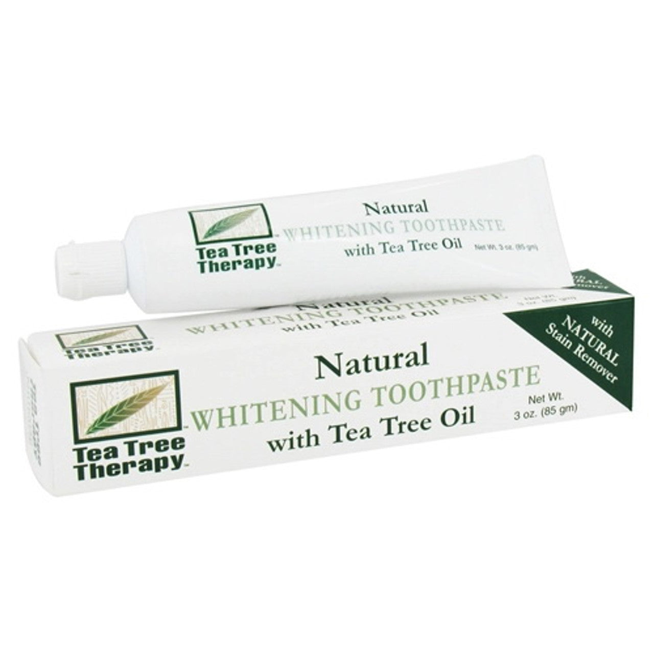 Tea Tree Therapy Whitening Toothpaste, With Tea Tree Oil - 3 Oz