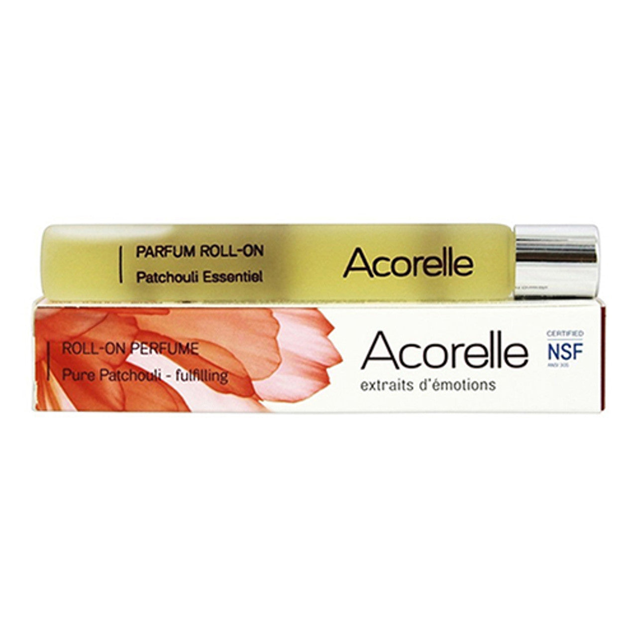 Acorelle Roll-On Perfume Fulfilling , Pure Patchouli, 0.33 Oz