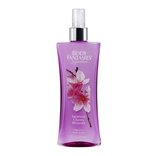 Body Fantasies Signature Fragrance Body Spray, Japanese Cherry Blossom, 8 Oz