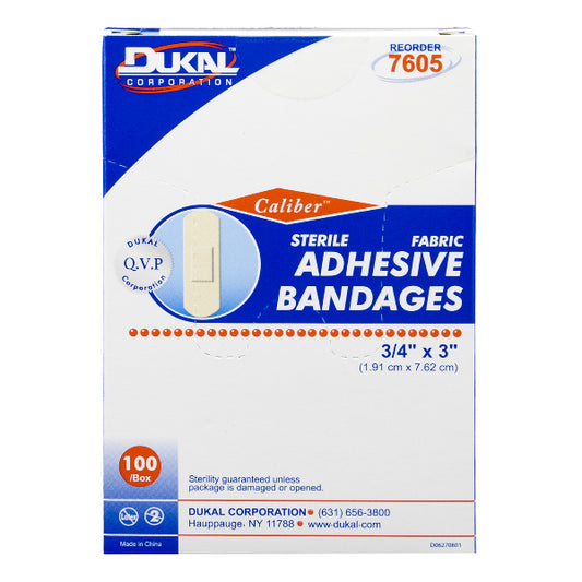 BANDAGE 3/4"X3" FABRIC STRIP