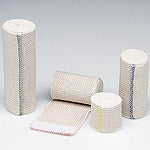 BANDAGE ELASTIC LF 4" VELCRO