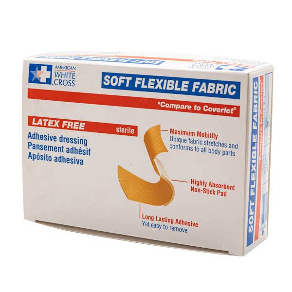 BANDAGE FABRIC SOFT FLEX 3/4X3