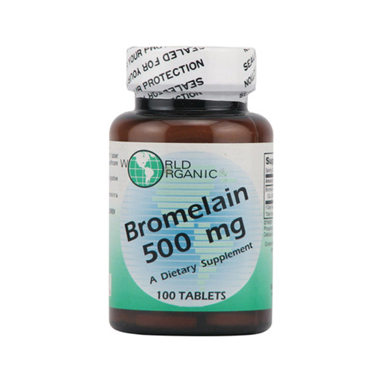 Bromelain Dietary Supplement 500 Mg Tablets - 100 Ea