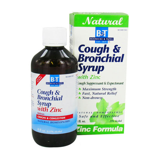 Boericke And Tafel Cough Bronchial Syrup With Zinc - 8 Oz