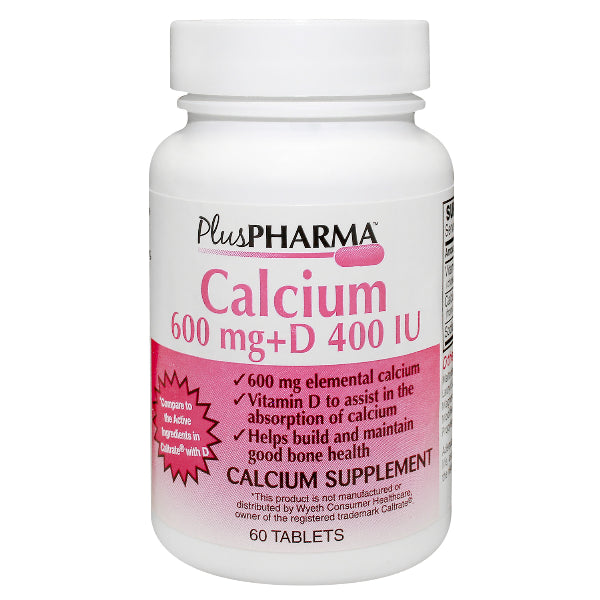 CALCIUM 600MG +D 400IU