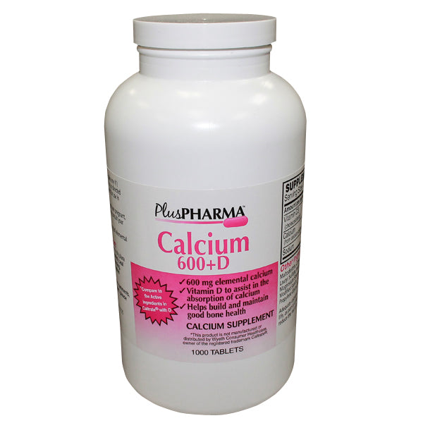 CALCIUM 600MG+D TABS