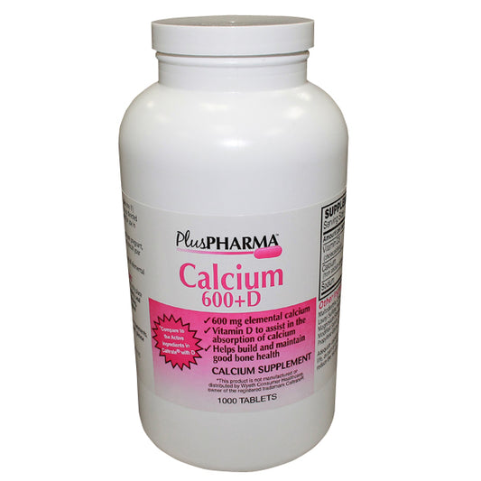 CALCIUM 600MG+D TABS