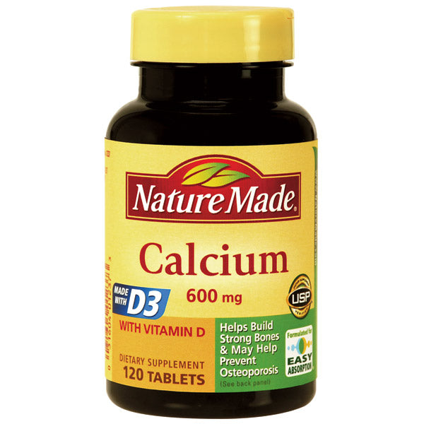 CALCIUM W/D 600MG