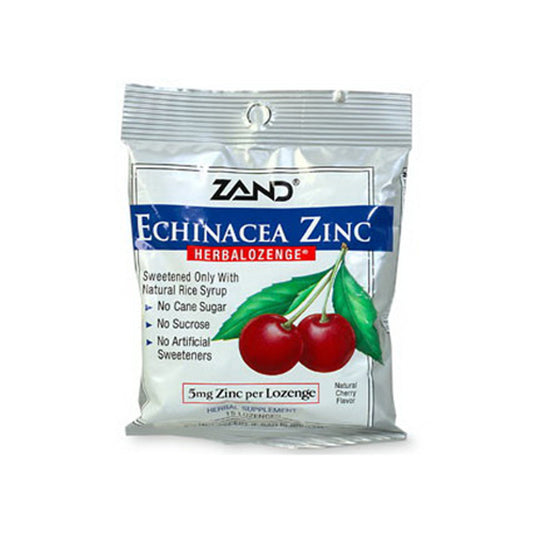 Zand Echinacea Zinc Herbolozenge, Cherry Flavour   15 Ea