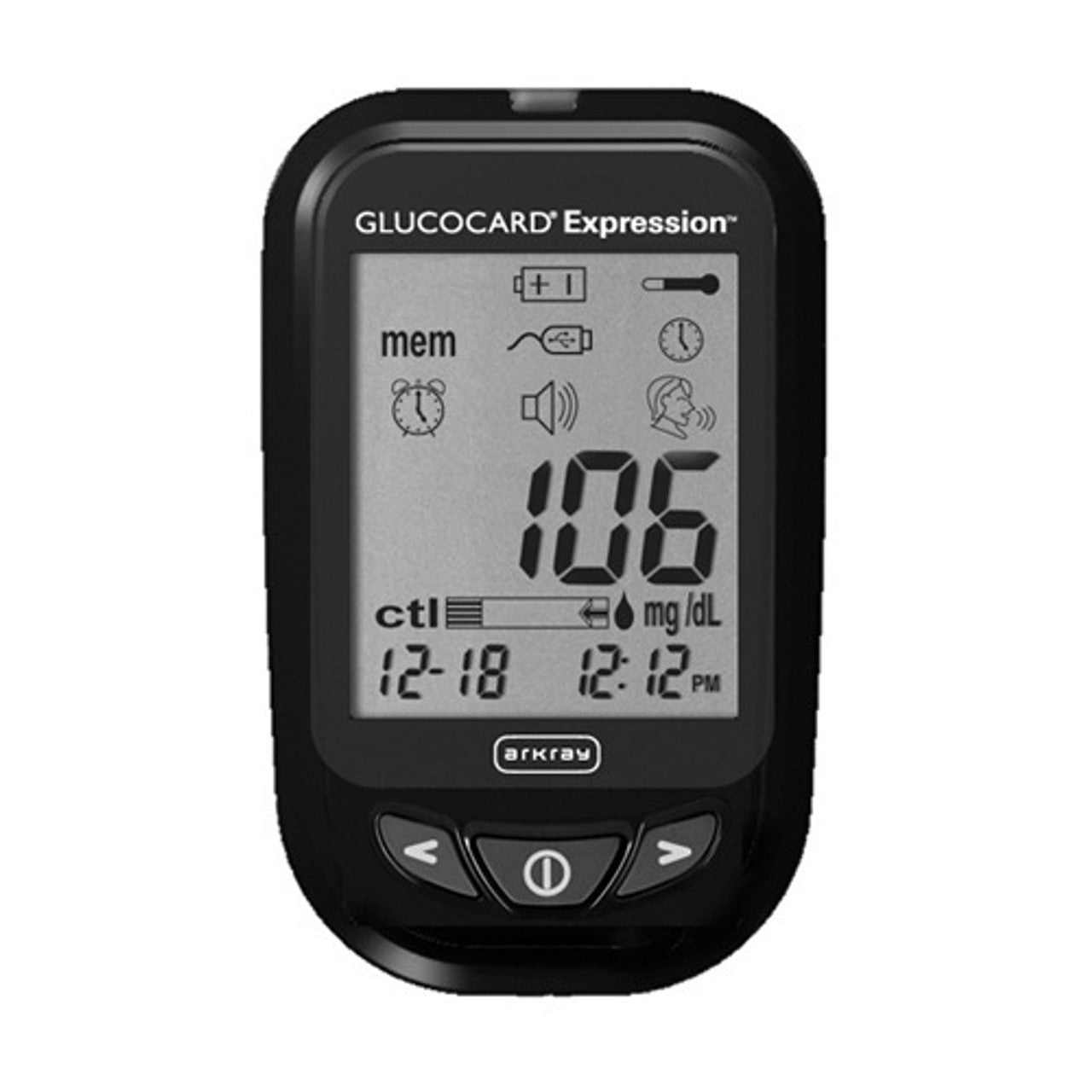 Arkray Glucocard Expression Blood Glucose Meter Kit - 1 Ea