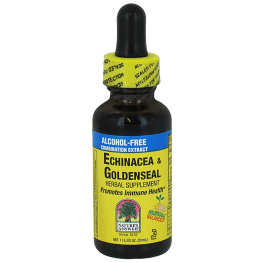 Natures Answer Echinacea And Goldenseal Alcohol Free - 1 Oz