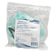 MASK OXYGEN W/7' TUBING