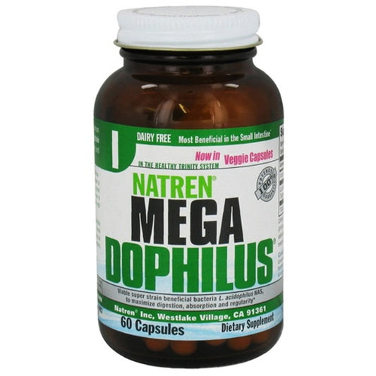 Natren Megadophilus Dairy Free, Capsules - 60 Ea