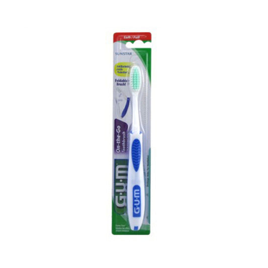 Butler Gum On The Go Travel Toothbrush, Soft #158R - 1 Ea