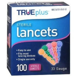 Trueplus 33G 100ct Lancet Nipro