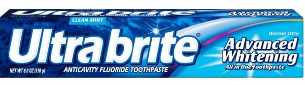 Ultra brite Advanced Whitening Toothpaste Clean Mint 6 oz