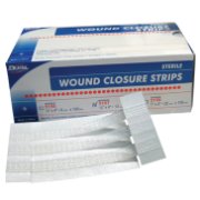 WOUND CLOSURE STRIPS STL 1/2X4