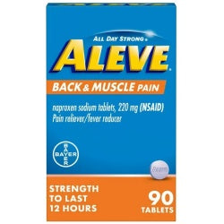 Aleve Back & Muscle Pain Tablets 90ct