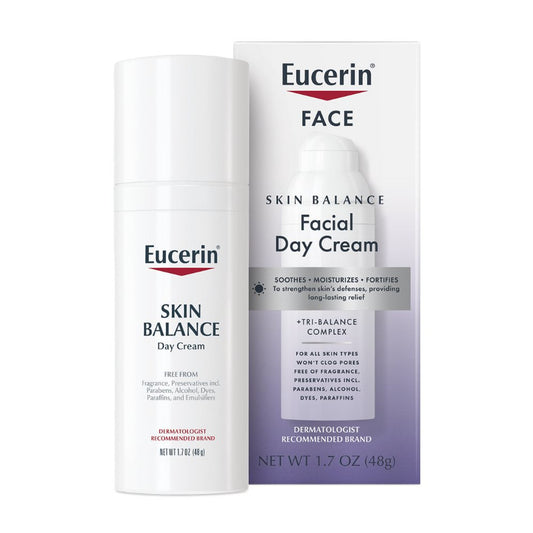 BL Eucerin Face Skin Balance Facial Day Cream 1.7oz - Pack of 3