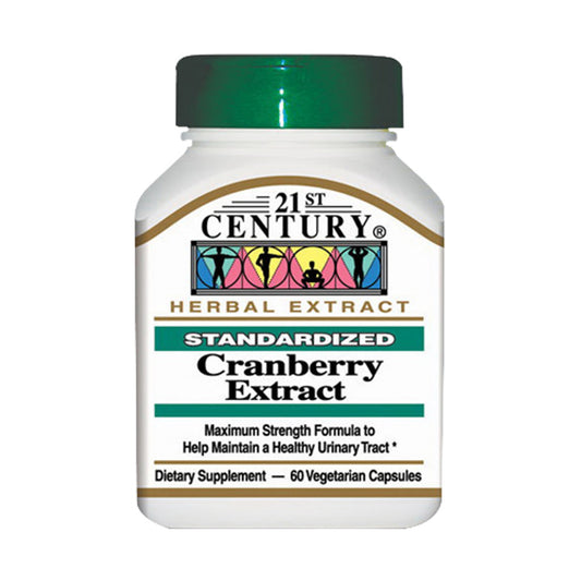 21St Century Cranberry Extract Vegetarian Capsules - 60 Ea