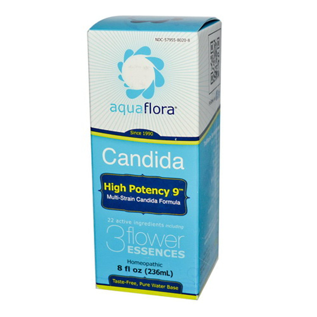 Aqua Flora Candidac High Potency 9 Multi-Strain Candida Formula - 8 Oz