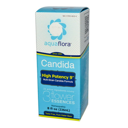 Aqua Flora Candidac High Potency 9 Multi-Strain Candida Formula - 8 Oz