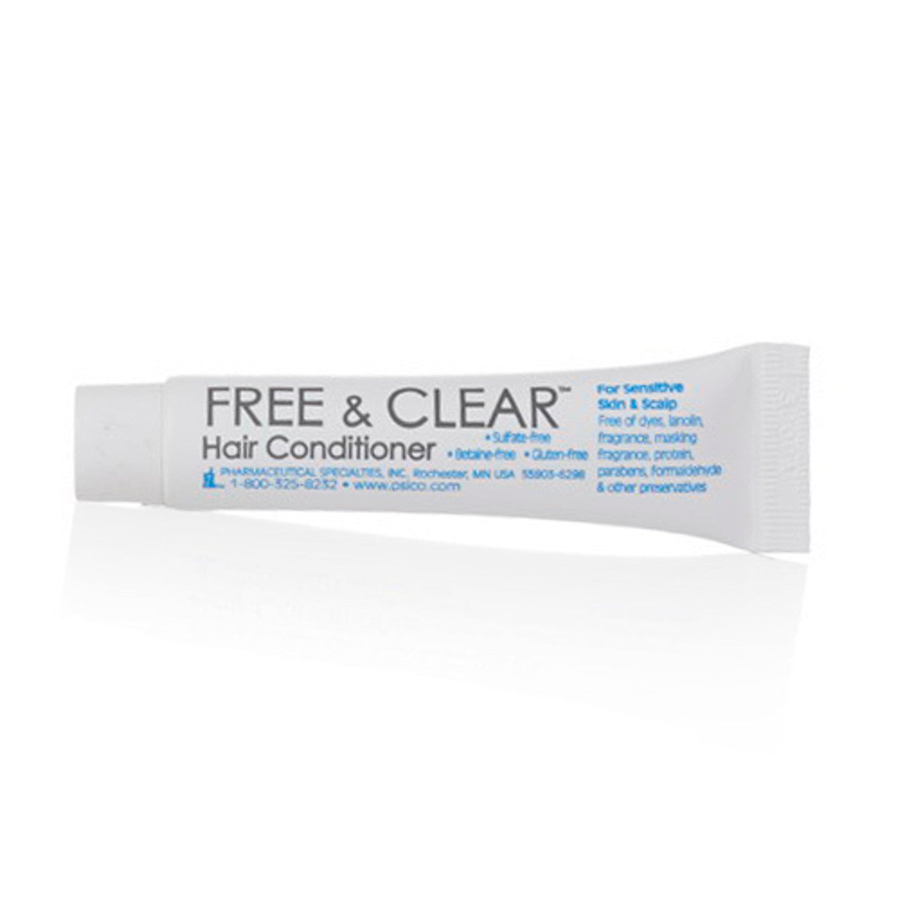 Free And Clear Hair Conditioner For Sensitive Skin And Scalp Travel Pack 0.25 Oz