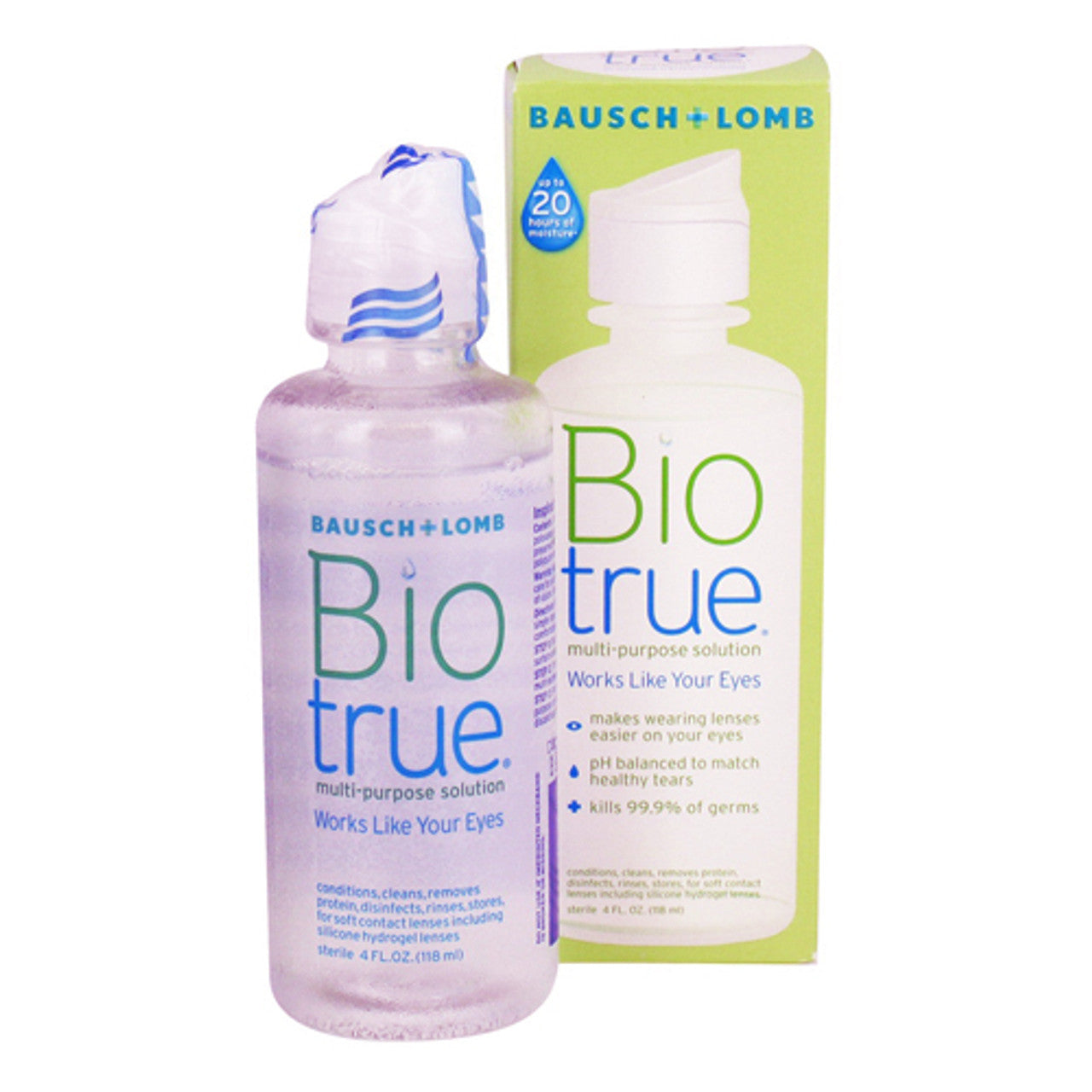 Bausch And Lomb Biotrue Multipurpose Solution For Soft Contact Lenses - 4 Oz