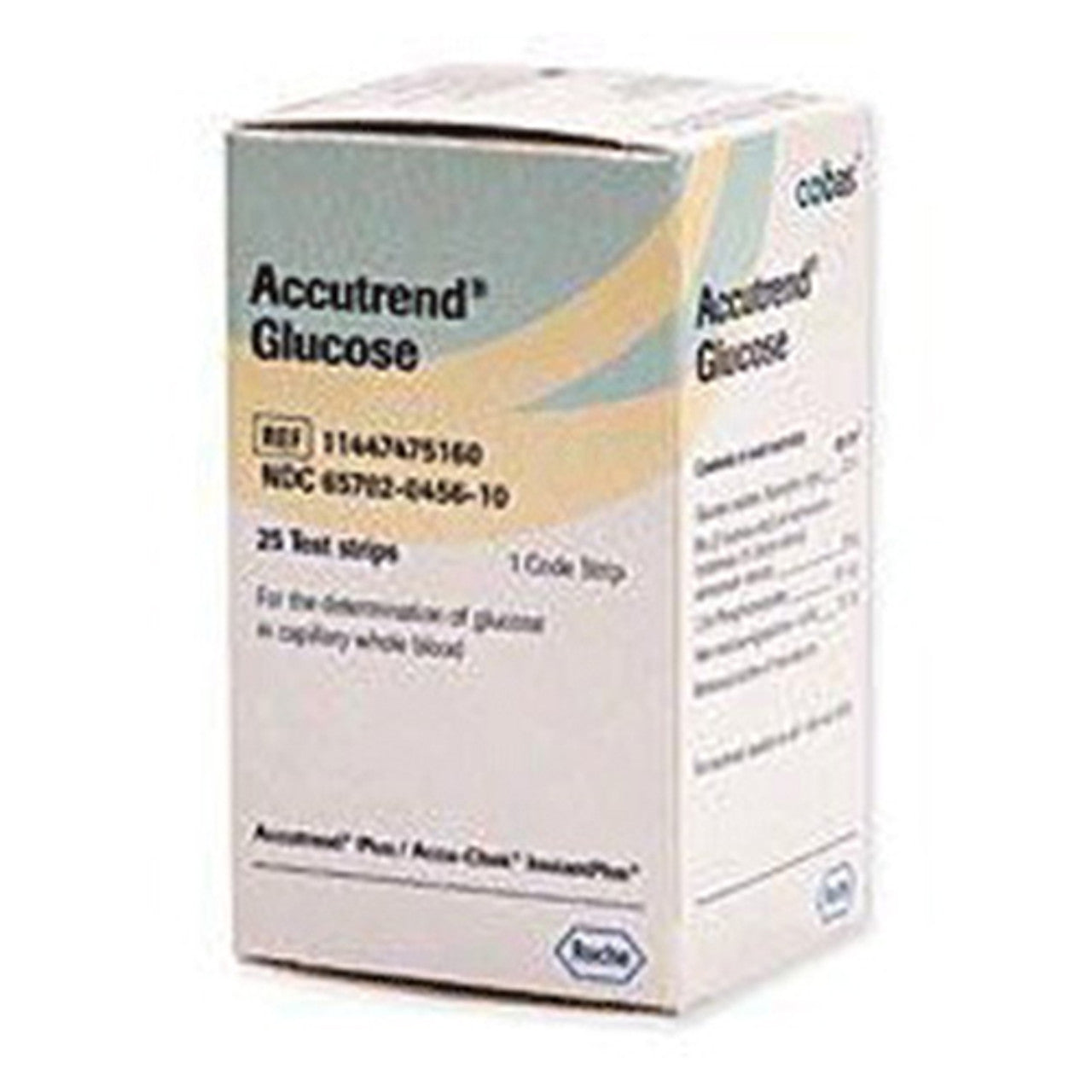 Accutrend Glucose Test Strips - 25 Ea