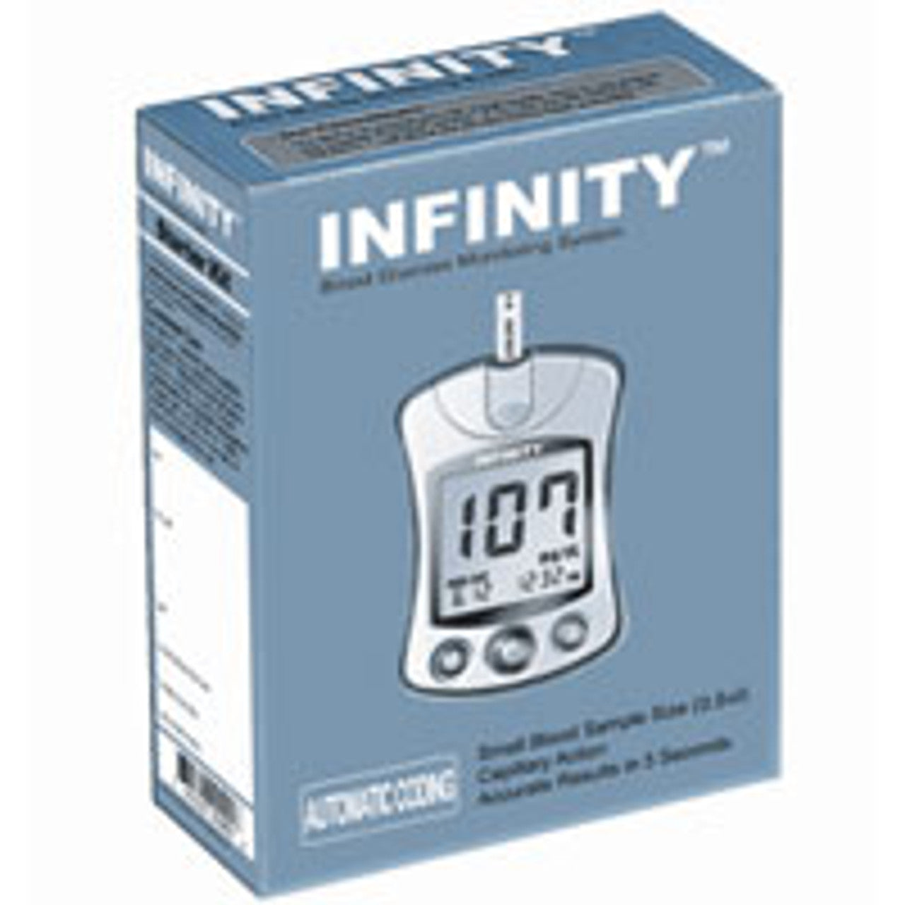 Infinity Automatic Coding Blood Glucose Monitoring System Kit, Model: G5-003Sk - 1 Ea