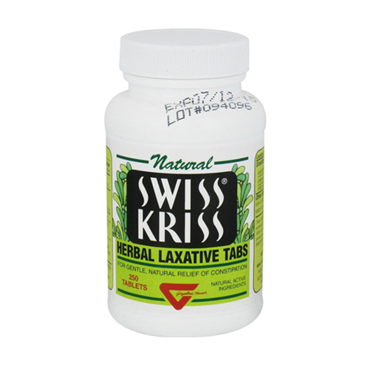 Swiss Kriss Herbal Laxative Tablets - 250 Ea