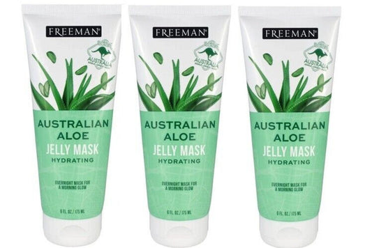 BL Freeman Facial Australian Aloe Jelly Mask 6oz - Pack of 3