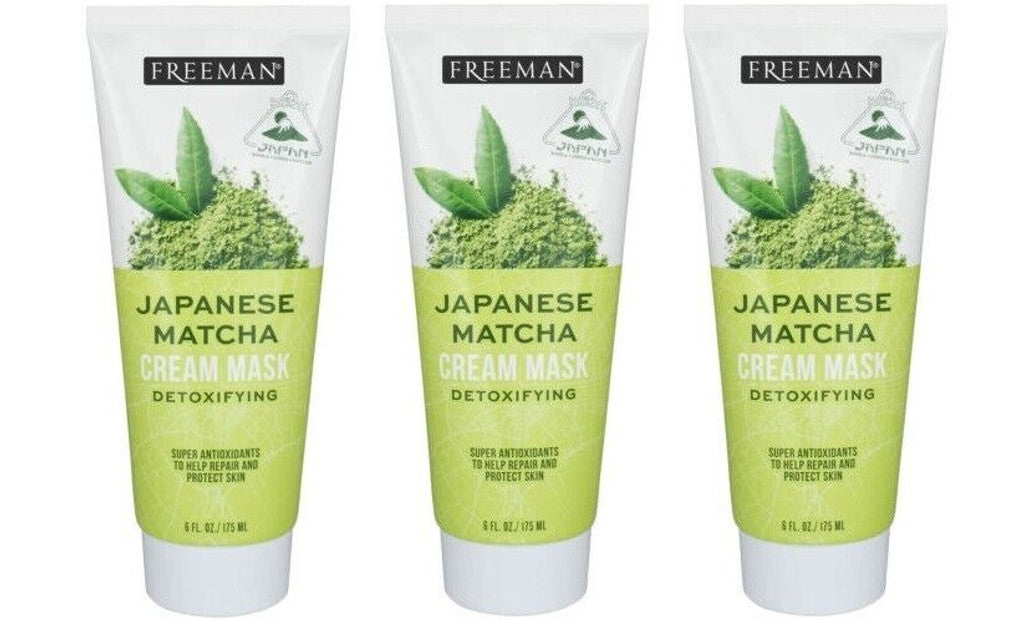 BL Freeman Facial Japanese Matcha Cream Mask 6oz - Pack of 3