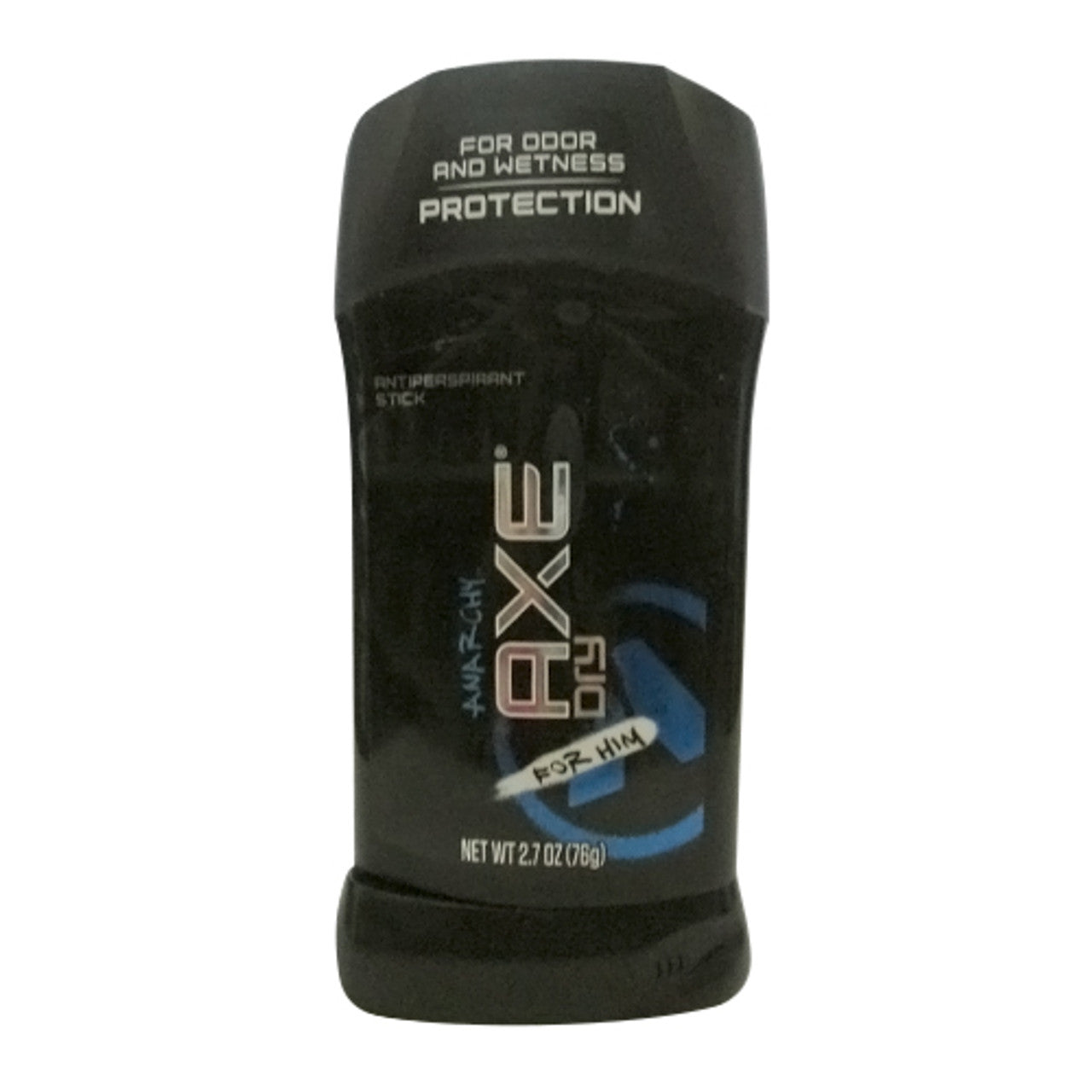 Axe Dry Antiperspirant And Deodorant Invisible Solid, Anarchy - 2.7 Oz